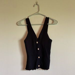 seashell detailed tank top